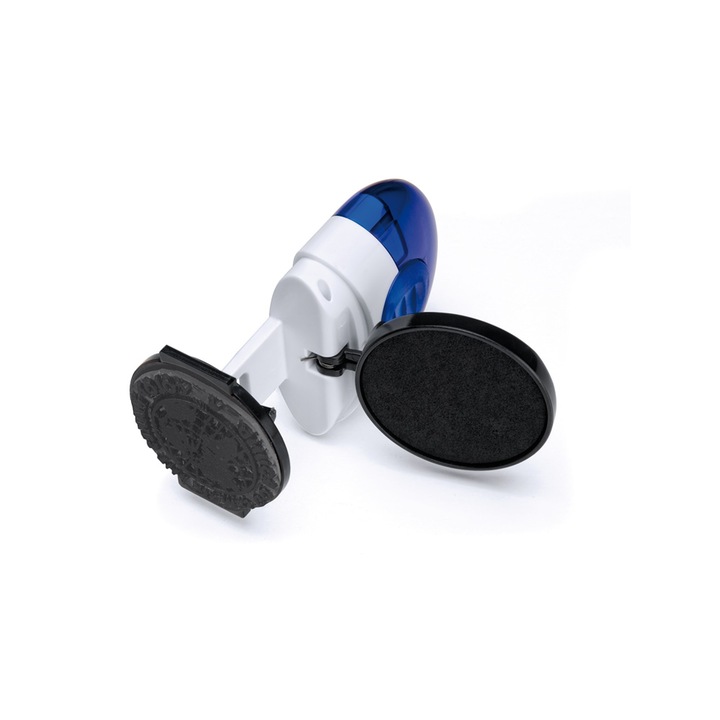 Suport Stampila Pocket R30, Albastru Tusiera Neagra