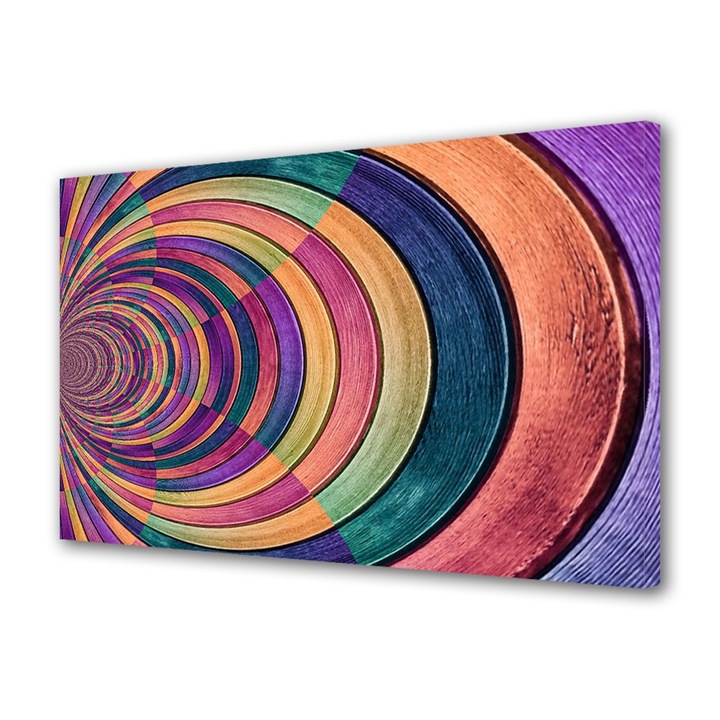 Tablou Canvas Gemulete de sticla colorata, 20 x 30 cm