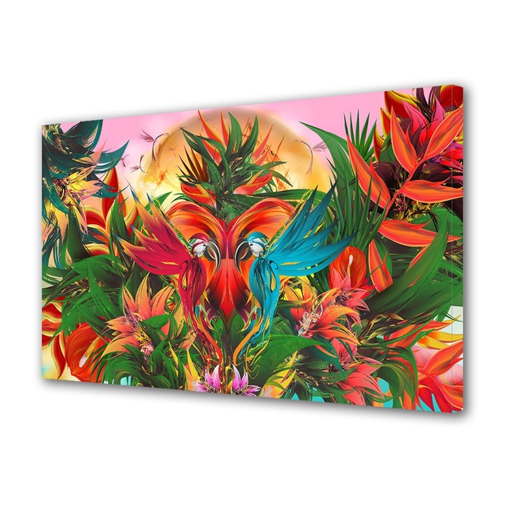 Tablou Canvas Gradina abstracta, 20 x 30 cm