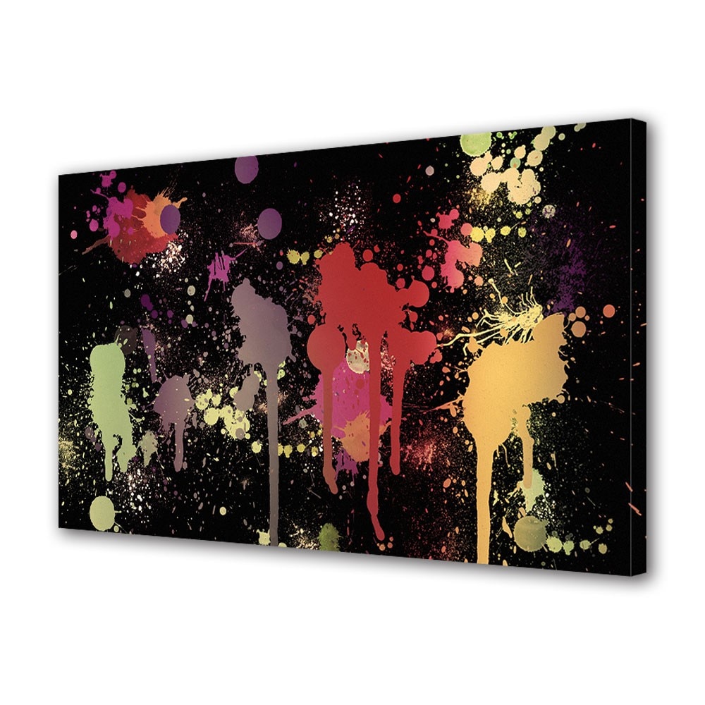 Tablou Canvas Pete de vopsea, 20 x 30 cm