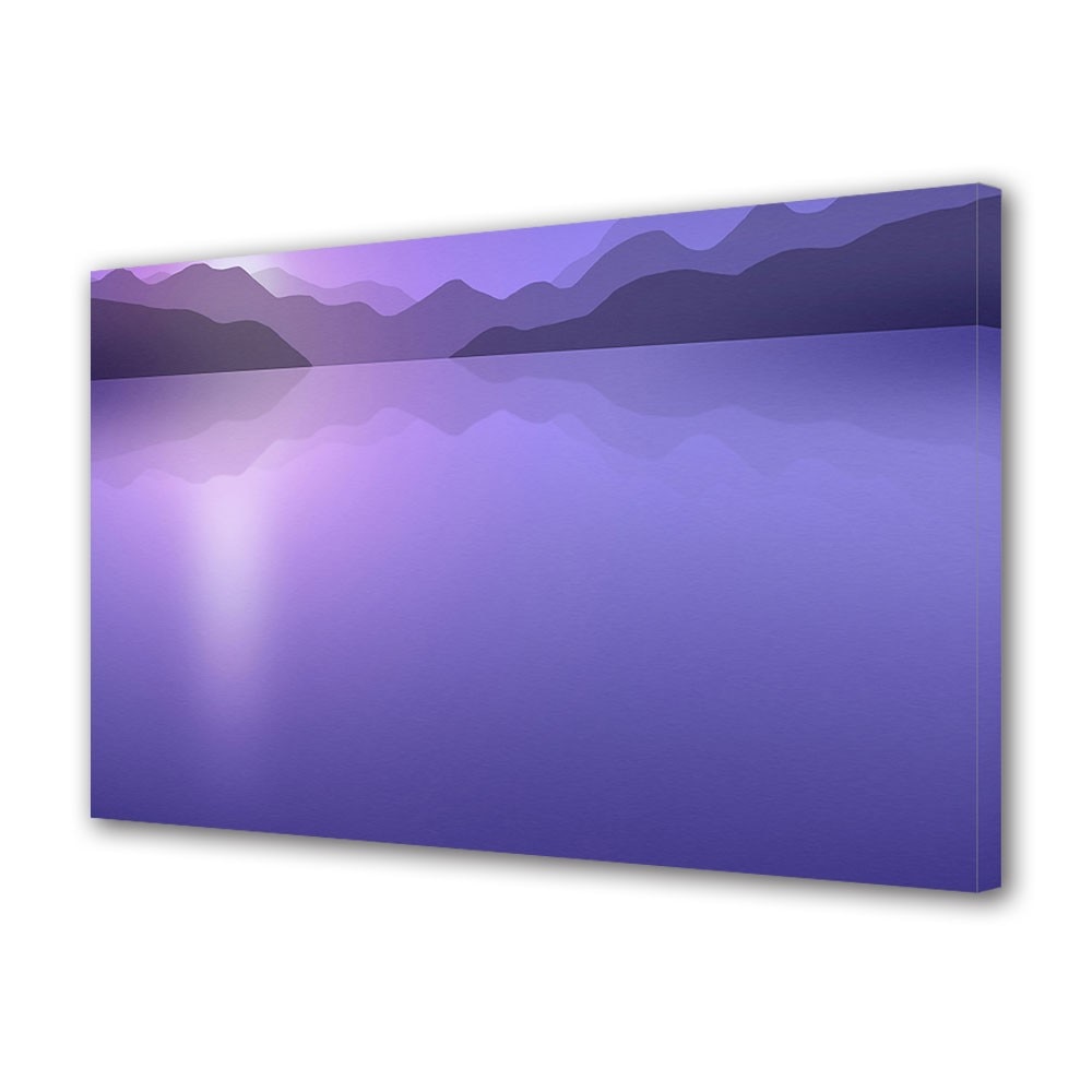 Tablou Canvas Peisaj Violet ,40 x 60 cm