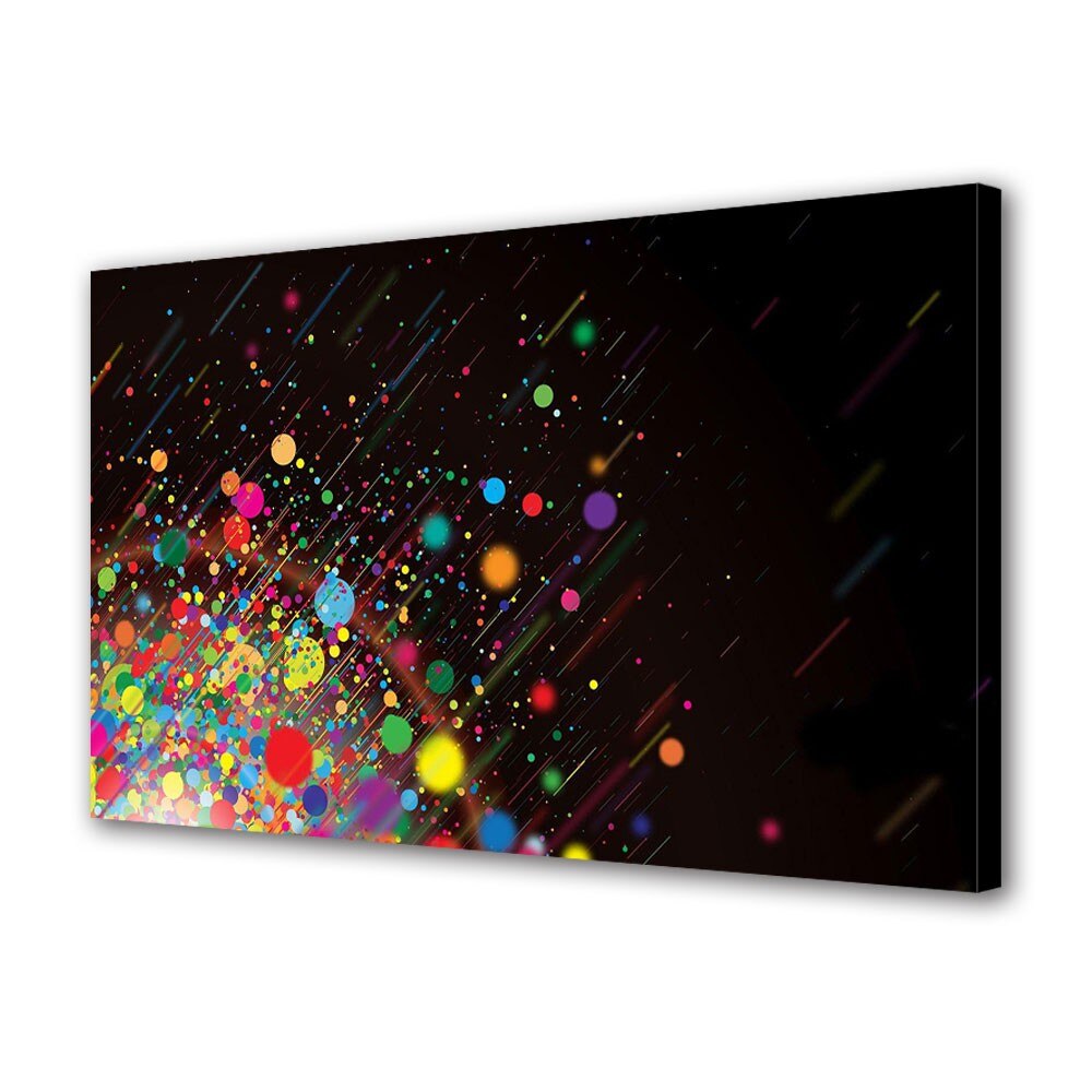 Tablou Canvas Stropi de culoare, 20 x 30 cm