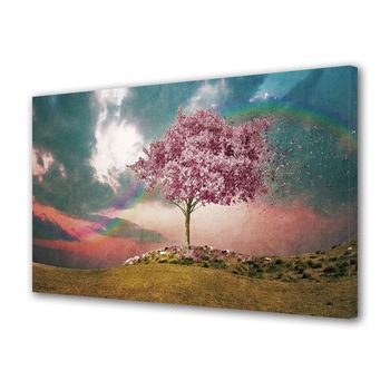 Tablou Canvas Copac roz, 20 x 30 cm Tablou Canvas Copac roz, 20 x 30 cm