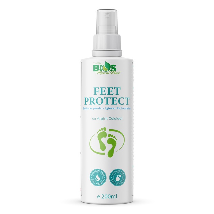 Lotiune pentru Igiena Picioarelor, Feet Protect, 200 ml