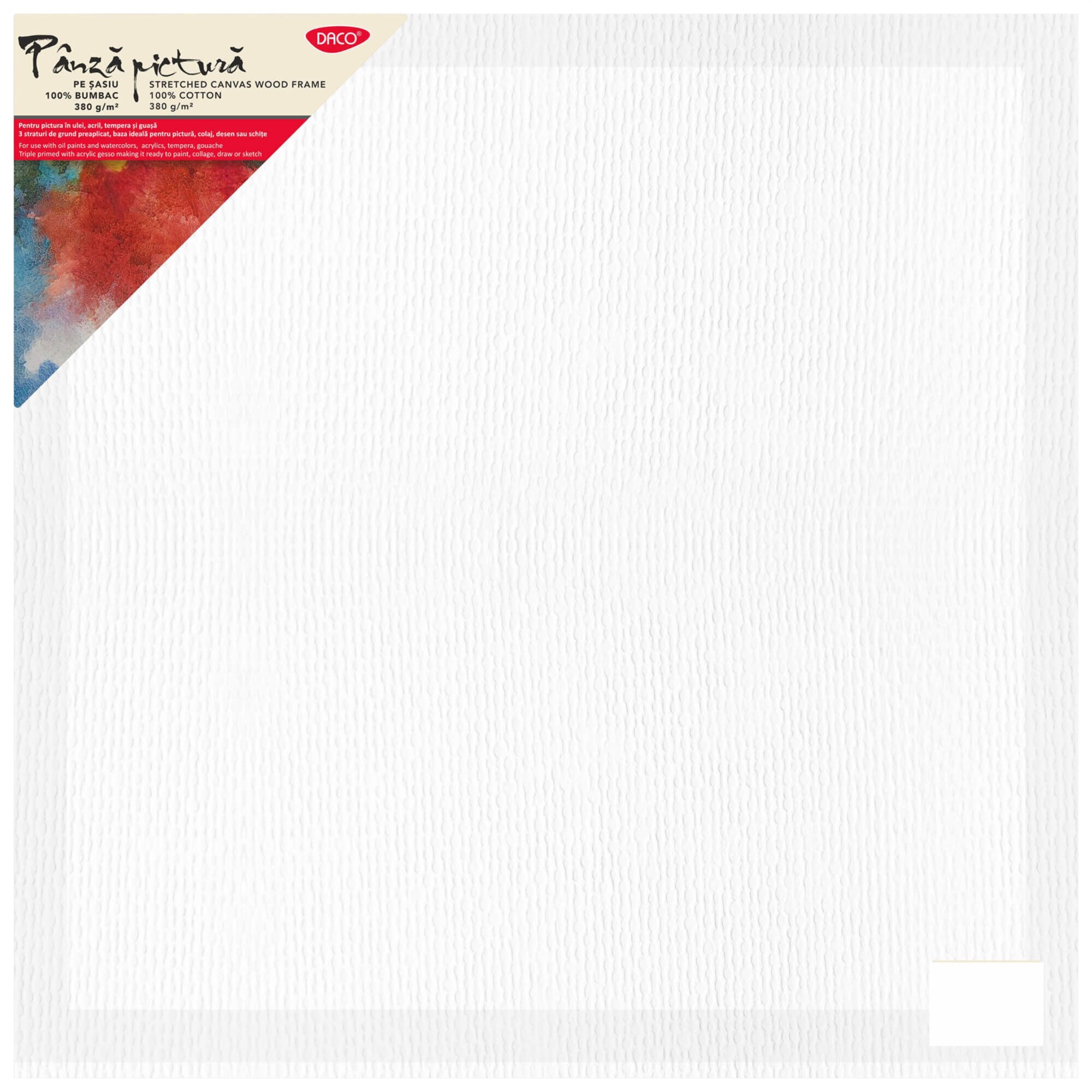 Panza pictura pe sasiu 60x60 cm DACO PZ6060