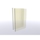 Sticla termorezistenta pentru usa soba semineu cu geam 190x175 mm
