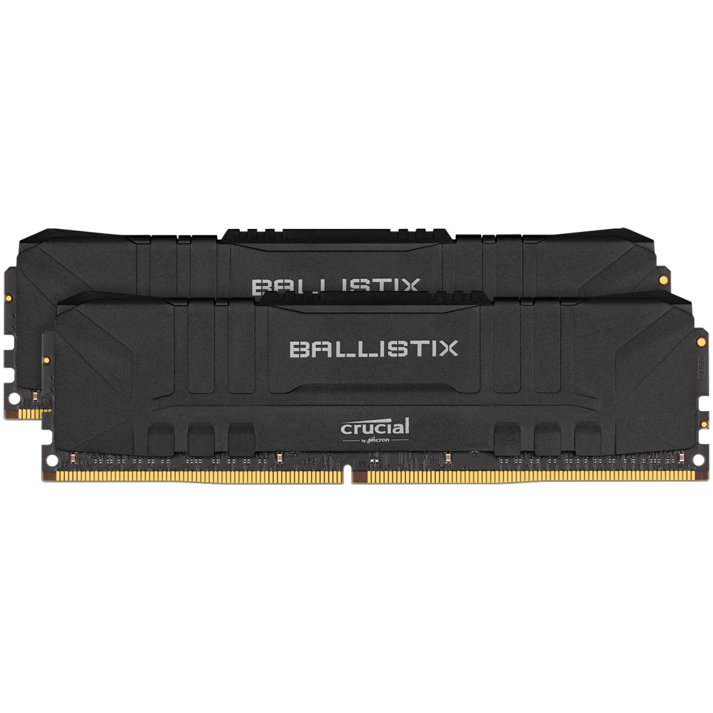 Memorie Crucial Ballistix, 16GB DDR4, 3000MHz CL15, Dual Channel Kit