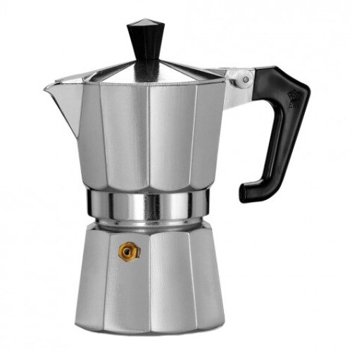 Espressor pentru aragaz Pezzetti ItalExpress, 6 cesti, 300 ml, Argintiu