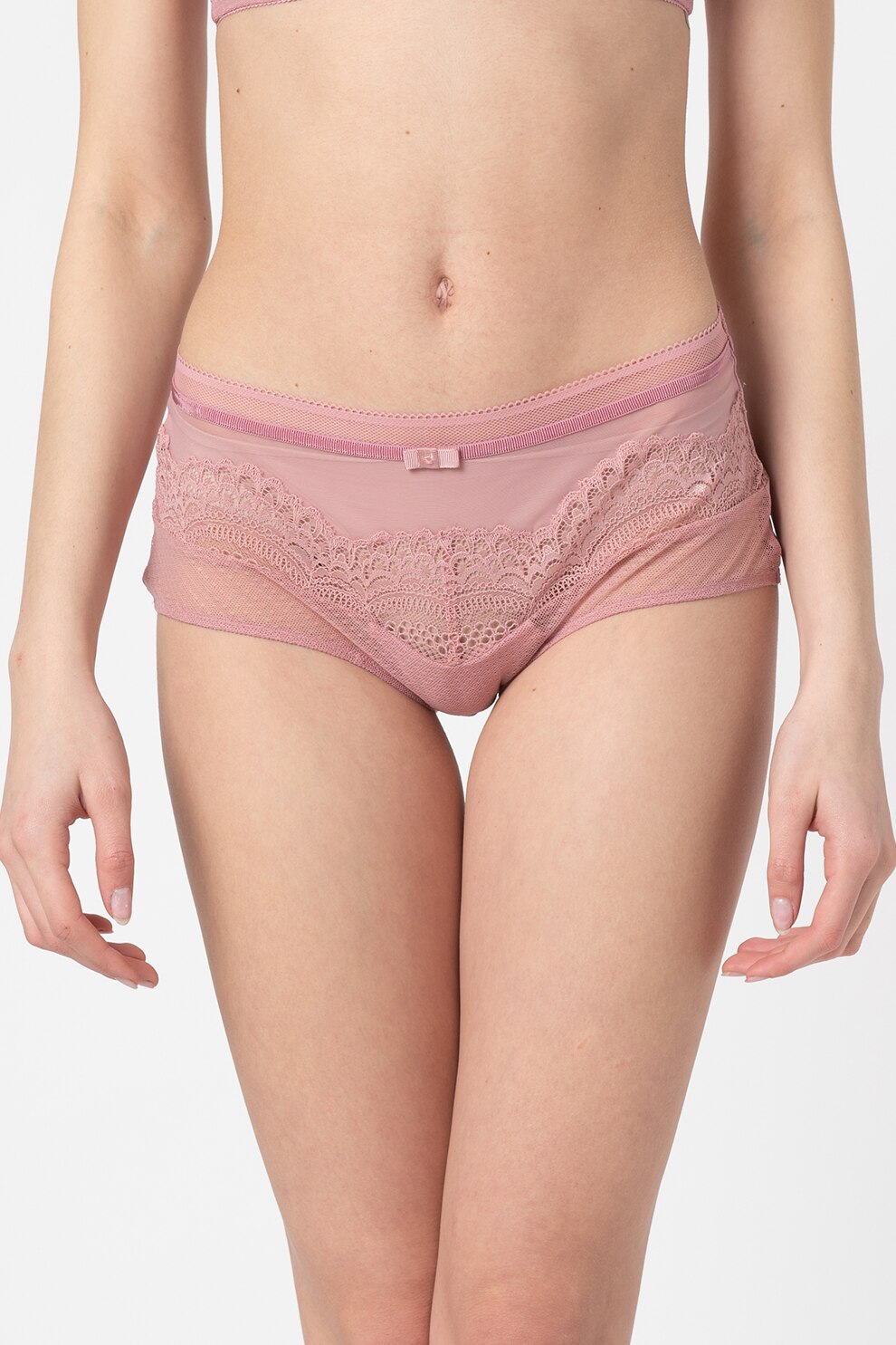 Triumph, Chiloti hipster de dantela transparenta Beauty-Full Darling, Roz