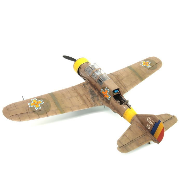Macheta aeromodele IBG Models PZL.23 B Karas Polish Light Bomber in Romanian Service 1:72 IBG 72510
