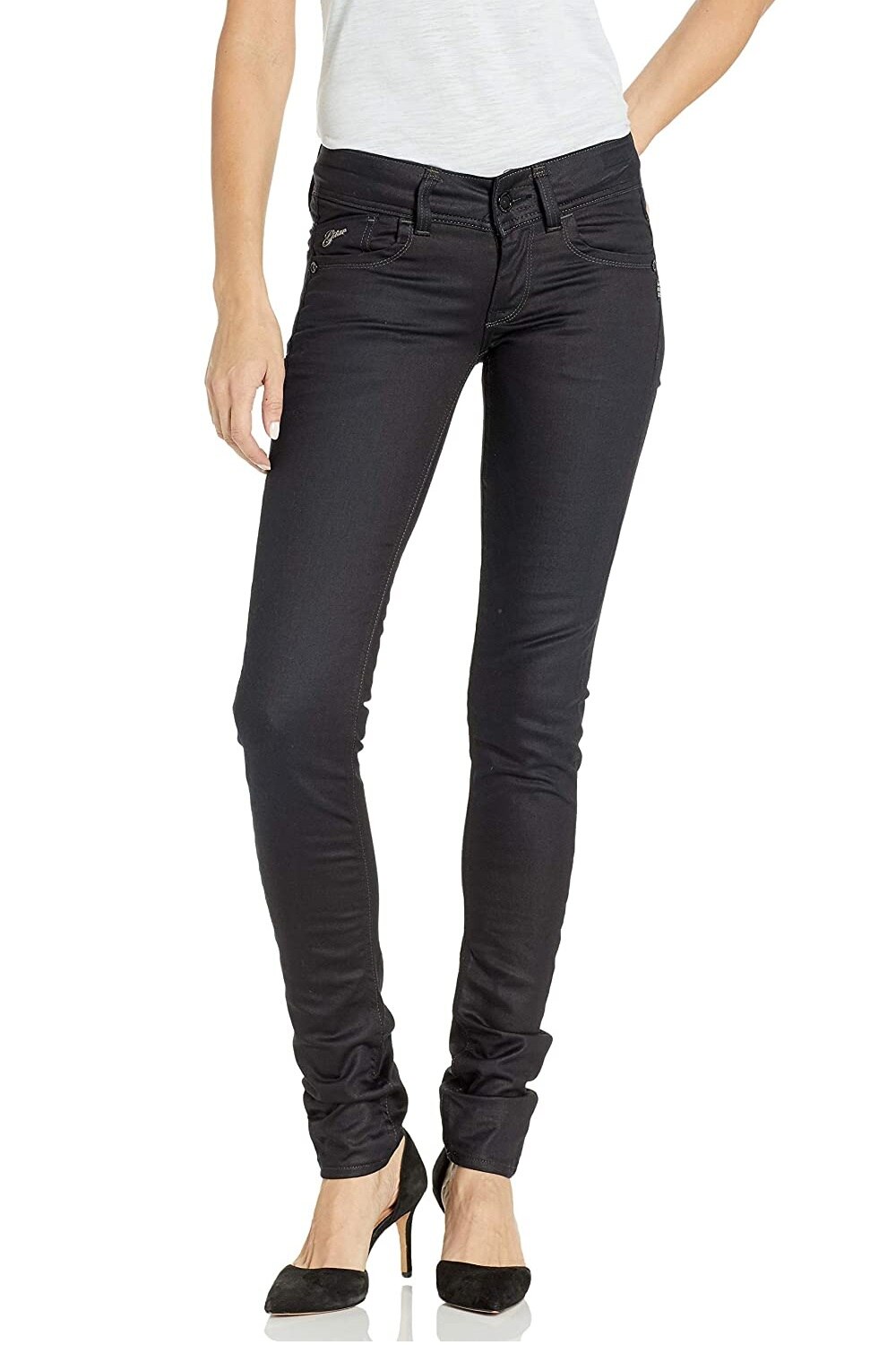 Blugi dama G-STAR RAW Lynn Skinny, Negru