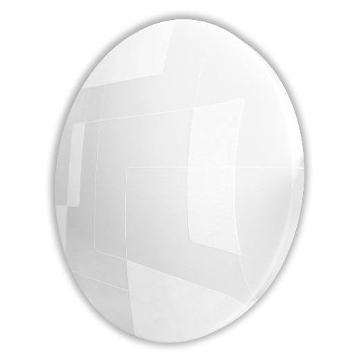 Plafoniera LED Avide, Oyster Larissa, High Lumen, 18W, 6400K, 325 x 65 mm, 1700 lumeni, lumina rece