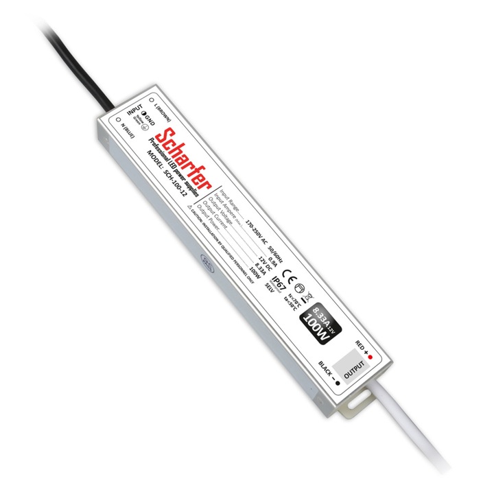LED захранване 12V 100W SCHARFER