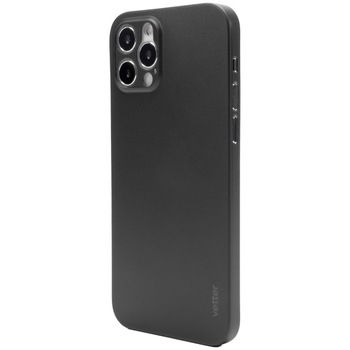 Husa de protectie Vetter pentru iPhone 12 Pro, 12, Clip-On, Ultra Thin Air Series, Black Husa de protectie Vetter pentru iPhone 12 Pro, 12, Clip-On, Ultra Thin Air Series, Black