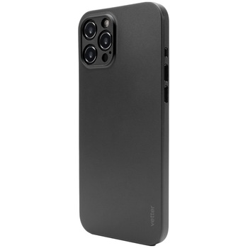 Husa de protectie Vetter pentru iPhone 12 Pro Max, Clip-On, Ultra Thin Air Series, Black Husa de protectie Vetter pentru iPhone 12 Pro Max, Clip-On, Ultra Thin Air Series, Black