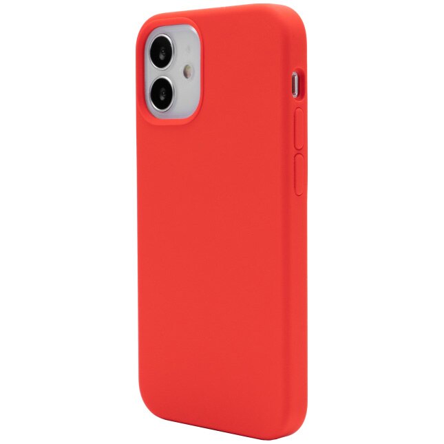 Husa de protectie Vetter pentru iPhone 12 mini, Clip-On Soft Touch Silk Series, Red