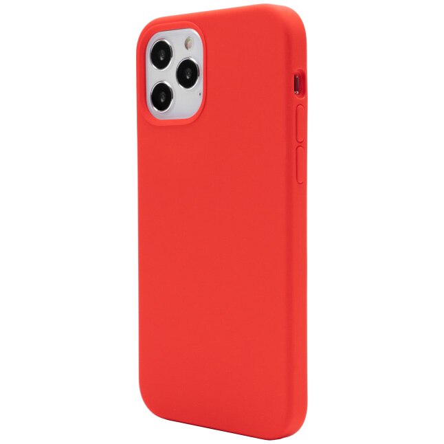 Husa de protectie Vetter pentru iPhone 12 Pro, 12, Clip-On Soft Touch Silk Series, Red