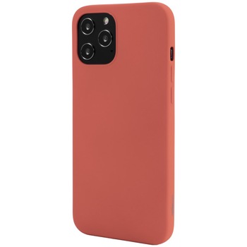 Husa Vetter GO pentru iPhone 12 Pro, 12, Soft Touch, Portocaliu Husa Vetter GO pentru iPhone 12 Pro, 12, Soft Touch, Portocaliu