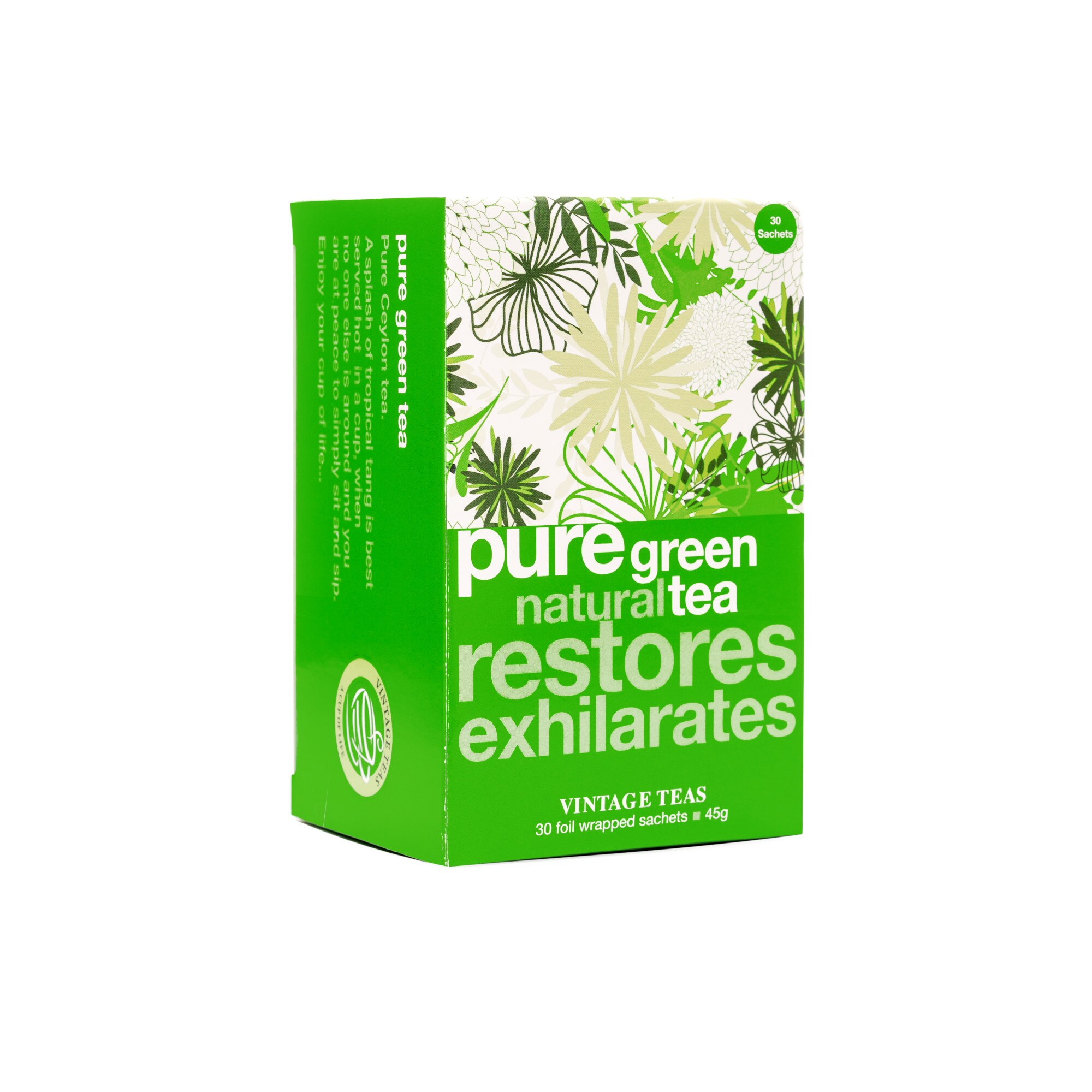 Ceai verde Vintage, pur, 30 bucati