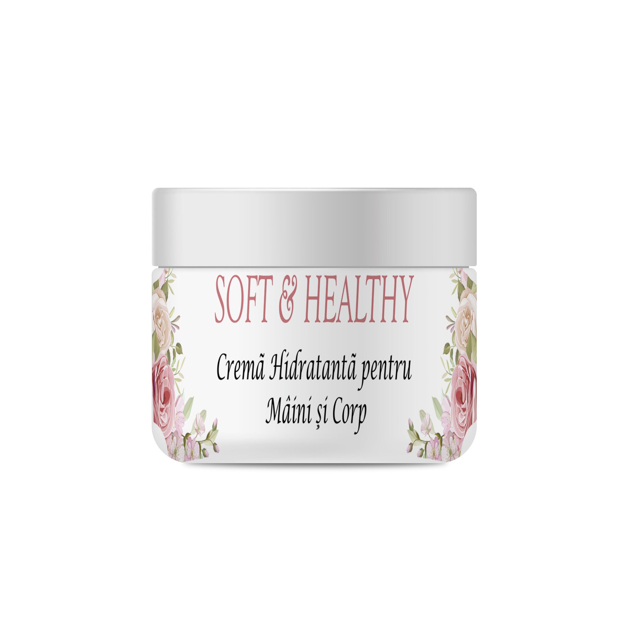 Crema Hidratanta pentru Maini si Corp, Soft & Healthy, 200 ml