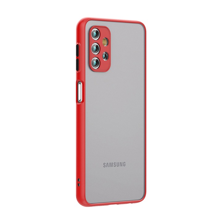 Калъф Premium Techsuit Ultra Slim Optim Design, съвместим с Samsung Galaxy A32 5G, червен
