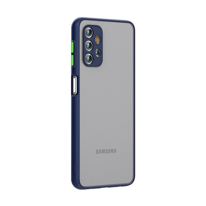 Калъф Premium Techsuit Ultra Slim Optim Design, съвместим с Samsung Galaxy A32 5G, син