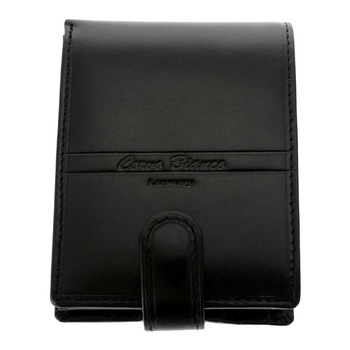 Portofel Barbati Piele Neagra Luxury RFID 10x12 cm Portofel Barbati Piele Neagra Luxury RFID 10x12 cm