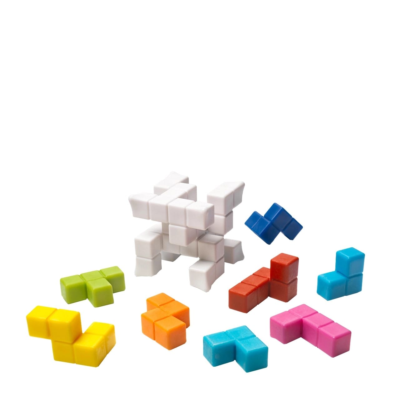Joc de logica Plug & play puzzler, Smart Games, 699 ani Multicolor