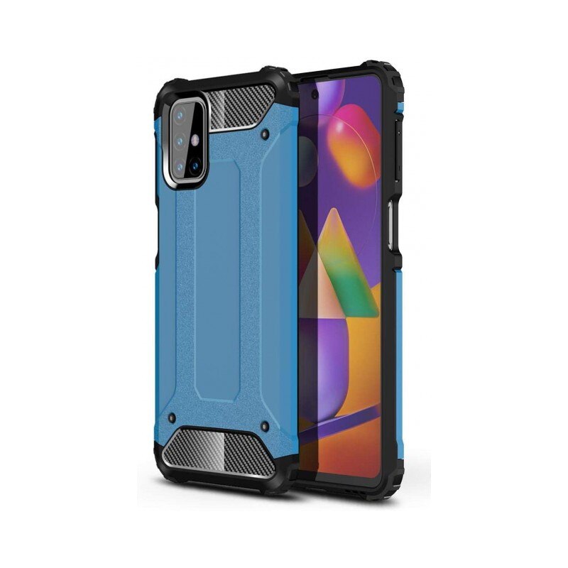 Husa Upzz Armor Compatibila Cu Samsung Galaxy M31s Albastru