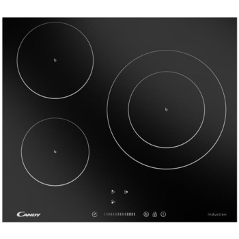 Plita incorporabila vitroceramica Candy CI6744, 3 zone, inductie, 60 cm, negru Plita incorporabila vitroceramica Candy CI6744, 3 zone, inductie, 60 cm, negru