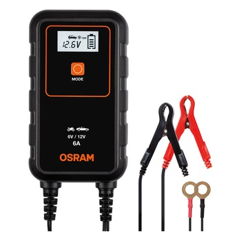Redresor auto Osram BATTERYcharge 906 , 6A , 6V/12V , compatibil sistem Start/Stop Redresor auto Osram BATTERYcharge 906 , 6A , 6V/12V , compatibil sistem Start/Stop