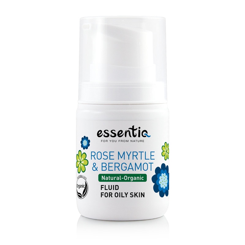 Crema fluida pentru tenul gras cu Rose Myrtle si Bergamota 50 ml