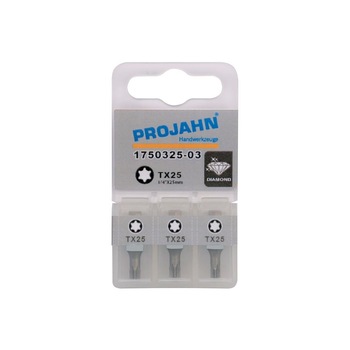 Set de biti diamantati TX T15 PROJAHN 1/4 Set de biti diamantati TX T15 PROJAHN 1/4