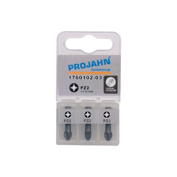 Set de biti Pozidriv TORSION PZ 3 PROJAHN 1/4 Set de biti Pozidriv TORSION PZ 3 PROJAHN 1/4