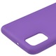 Husa din silicon mat, interior de catifea, compatibila cu Samsung Galaxy A51, purple