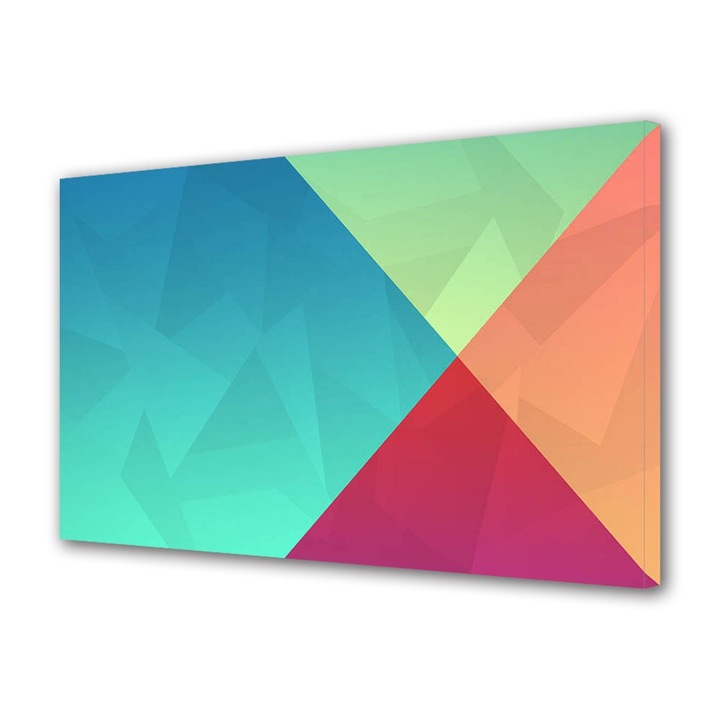 Tablou Canvas Patru culori, 20 x 30 cm