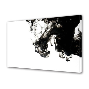 Tablou Canvas Fum B&W, 20 x 30 cm Tablou Canvas Fum B&W, 20 x 30 cm