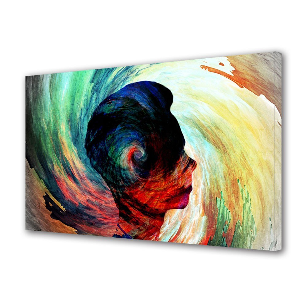 Tablou Canvas Silueta, 20 x 30 cm