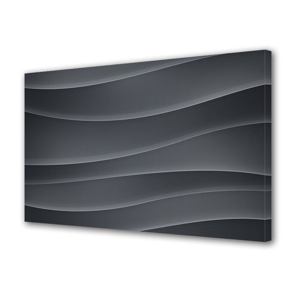 Tablou Canvas Dealuri Gri ,40 x 60 cm