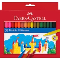 Set 36 Carioci colorate Faber-Castell