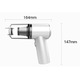 2in1 mini kézi porszívó USB-vel - Fekete színben - MS-128