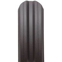 set 25 buc sipca metalica gard 1100x115mmbuc maro inchis ral 8019 - mat bgm dublu top profil sistem imagen 47_0_
0