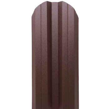 Set 25 buc, Sipca Metalica Gard, 1300x115mm/buc, Maro RAL 8017 - Mat BGM Dublu, Top Profil Sistem Set 25 buc, Sipca Metalica Gard, 1300x115mm/buc, Maro RAL 8017 - Mat BGM Dublu, Top Profil Sistem