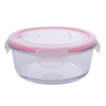 Caserola cu capac etans Strend Pro MagicHome BSG8, 950 ml, 17x7 cm, sticla borosilicate, rotunda Caserola cu capac etans Strend Pro MagicHome BSG8, 950 ml, 17x7 cm, sticla borosilicate, rotunda