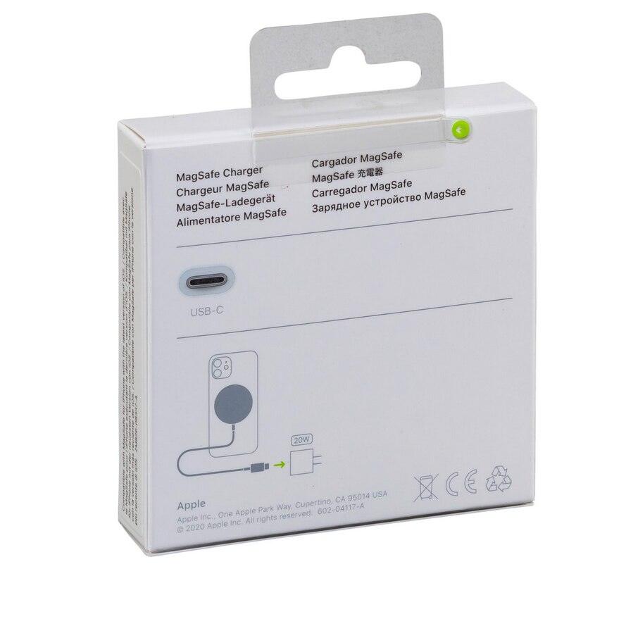 Безжично магнитно зарядно устройство за Apple, 20W, White - eMAG.bg