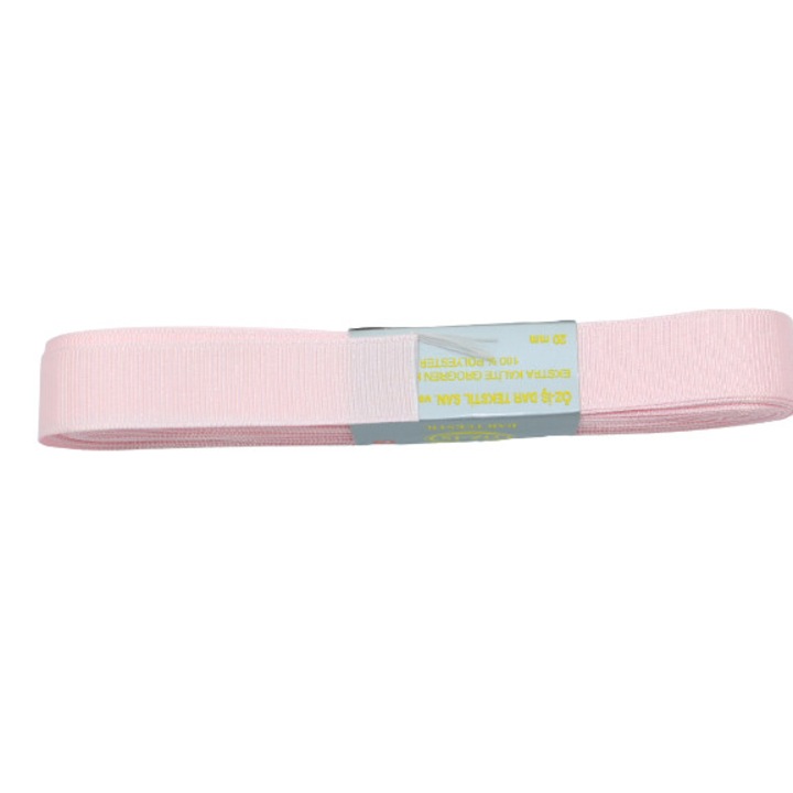 Panglica Ripsata Rola 10m Latime 2 cm Roz