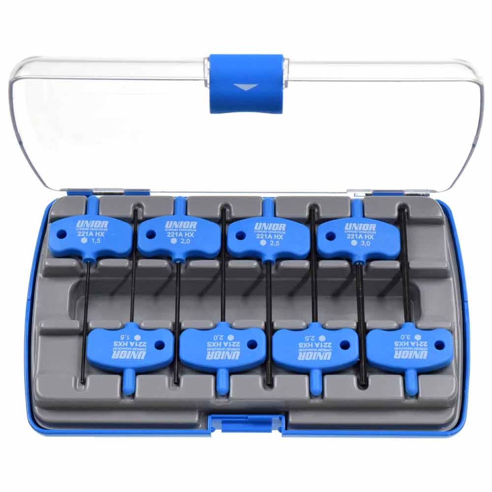 Set chei locas hexagonal/8pcs 221AHXPB3 Unior