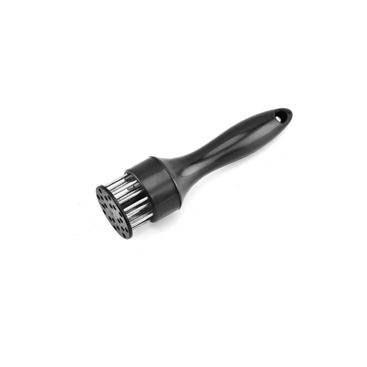 Dispozitiv pentru fragezit carnea, ADM, MeetTenderizer, negru, otel inoxidabil