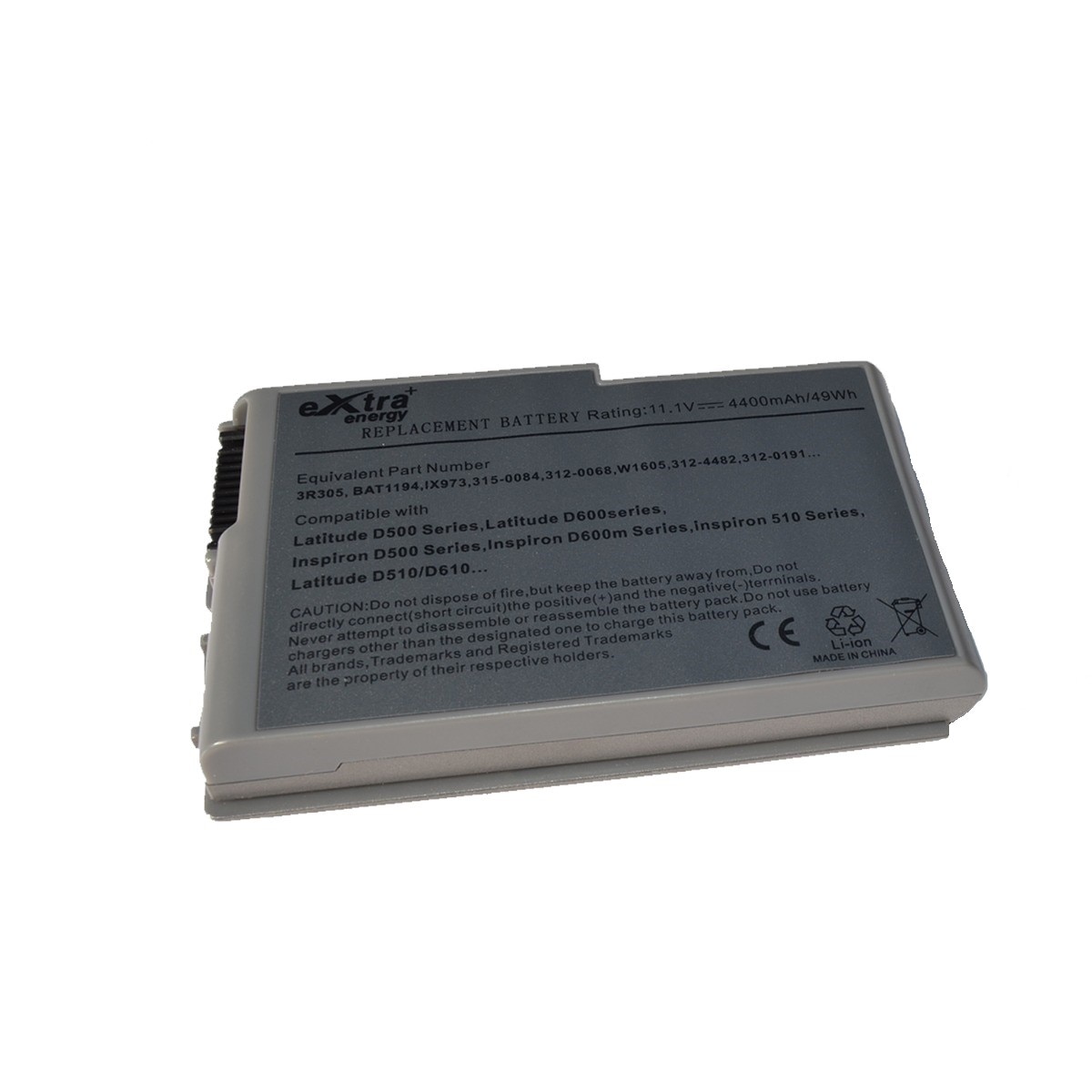 Baterie laptop Li-Ion potrivita pentru Dell Latitude D500, D600, M20 4400 mAh cu 6 celule
