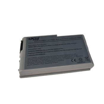 Baterie laptop Li-Ion potrivita pentru Dell Latitude D500, D600, M20 4400 mAh cu 6 celule Baterie laptop Li-Ion potrivita pentru Dell Latitude D500, D600, M20 4400 mAh cu 6 celule